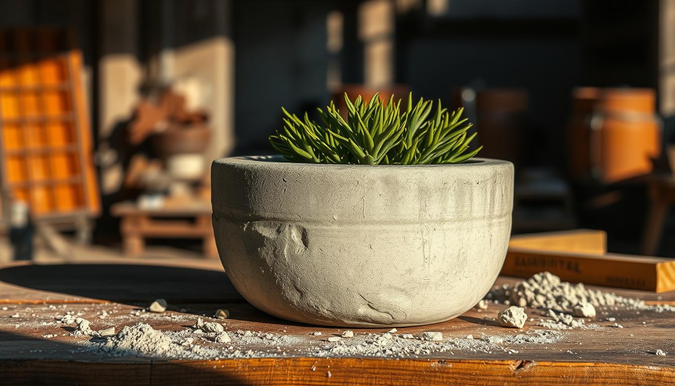 Beton czy cement na doniczki