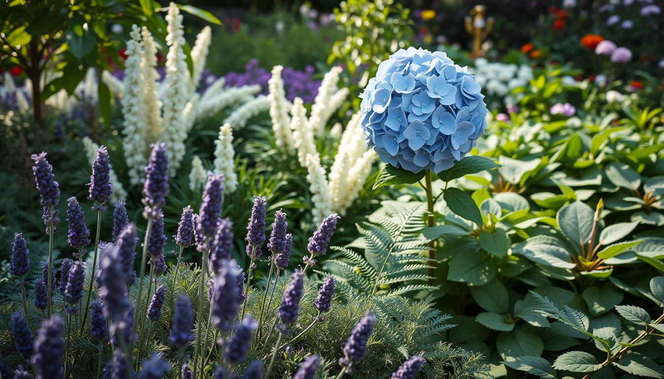 Co posadzić obok hortensji