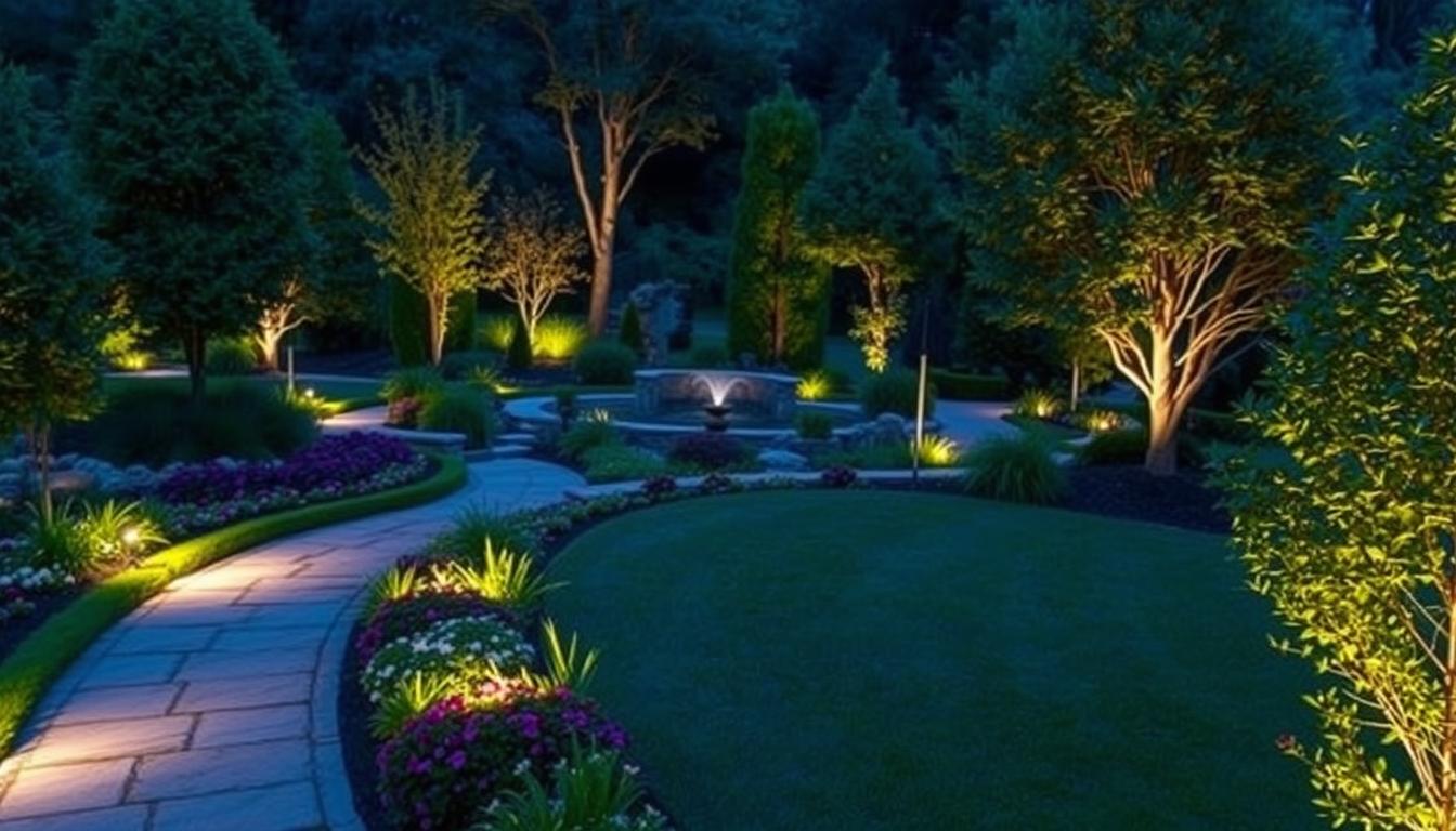 Jak oświetlić ogród