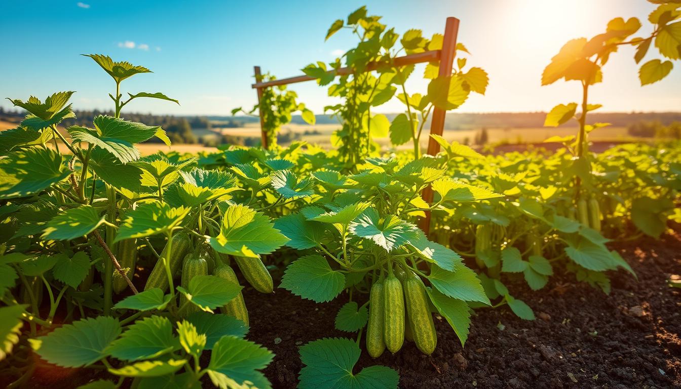 Uprawa ogórków w gruncie